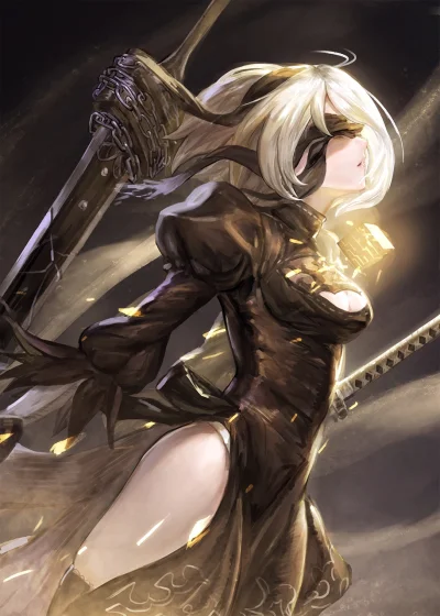 Sentox - #randomanimeshit #nier #nierautomata #yorha2b #girlsandsword #ecien #