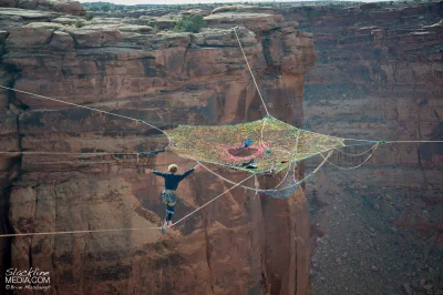 enforcer - Slacklining nad Wielkim Kanionem.
#ciekawostki #sportyekstremalne #slackl...