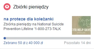 A.....i - Przypominam, że menel zebrał już 50 zł które pójdzie do National Suicide Pr...