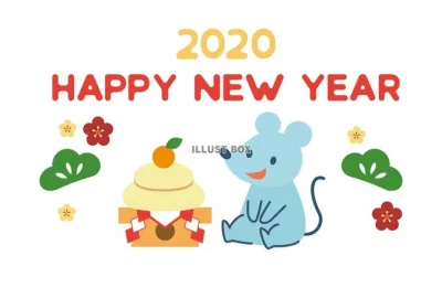 ama-japan - Szczęśliwego Nowego Roku 2020, Roku Myszy!
Aby wszystkim Mirkom i Mirabel...