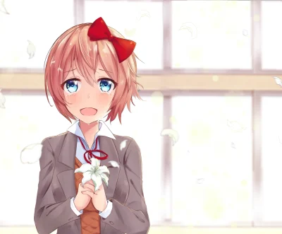 bakayarou - #randomanimeshit #dokidokiliteratureclub #sayori #