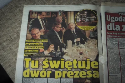 lavinka - Znalazłam dziś fajna gazetkę w urbexie. Z 2010 roku. A tam... #uchoprezesa ...