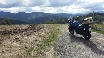 debenek - okolice Limanowej #1000zdjeczmotocyklem