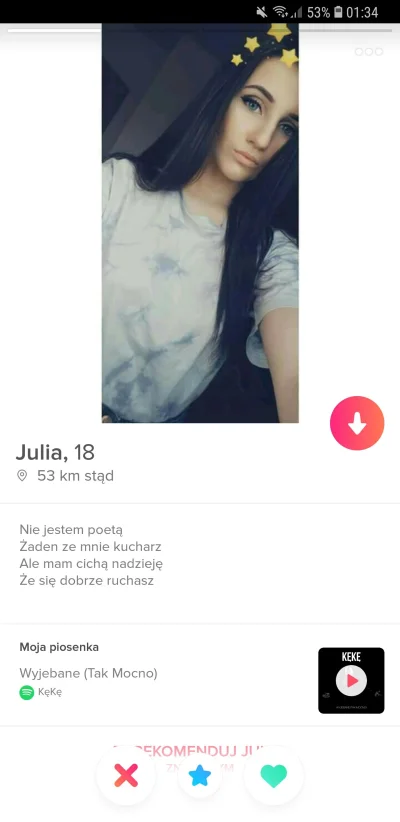 gamer98 - ja tez mam taką nadzieję (✌ ﾟ ∀ ﾟ)☞
#tinder #rozowepaski