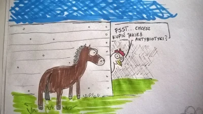 ignorant_ - #heheszki #humorobrazkowy #wykopowatworczosc #rysujzwykopem #konie #kury ...