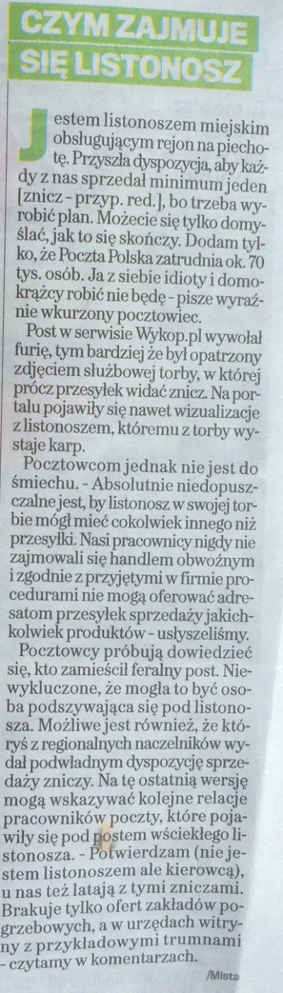 Emilion - Patrzcie co dzisiaj znalazłam w gazetce metro :D
Odnośnie wykopkowych post...