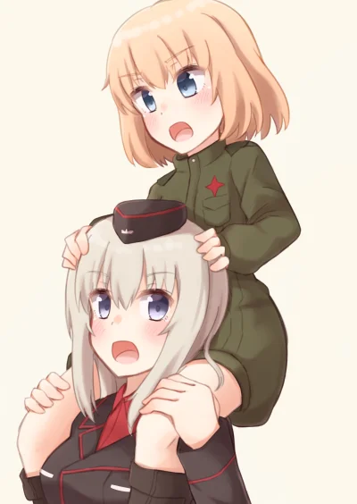 kedzior1916 - #randomanimeshit #girlsundpanzer #katyusha #erikaitsumi @Nyankov