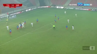nieodkryty_talent - GKS Tychy [2]:2 Odra Opole - Hubert Adamczyk, gol piętą
#mecz #g...