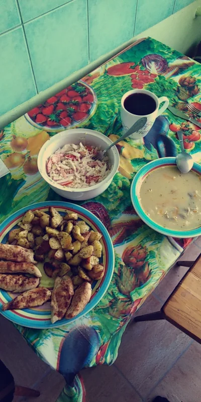 chalwaklb - Niedzielny obiad

#przegryw #stulejacontent #januszpol #jedzenie #jedzz...