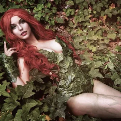 Kiraa - Kolejny cosplay, tym razem panna Poison Ivy vel Trujący Bluszcz 
#cosplay #la...