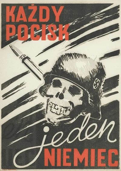 johanlaidoner - Polski plakat z czasów II Wojny Światowej.
#Polska #Niemcy #wojna #s...