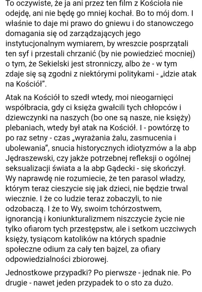 Majsonpl89 - Fragment wpisu Szymona Hołowni nt. filmu.
#tylkoniemownikomu