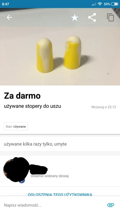 Czumry - Może zacznę papier toaletowy sprzedawać( ͡º ͜ʖ͡º)
#gownowpis #olx