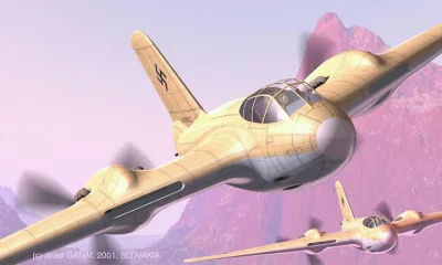 d.....4 - Messerschmitt Me 329

#samoloty #prototypy #messerschmitt #aircraftboners #...