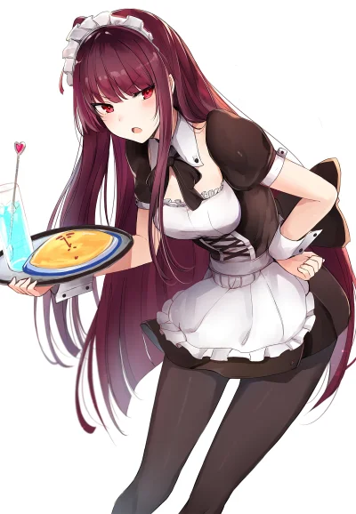 Pewpewpew - #randomanimeshit #girlsfrontline #wa2000 #redeyesalert #maid #rajstopyani...