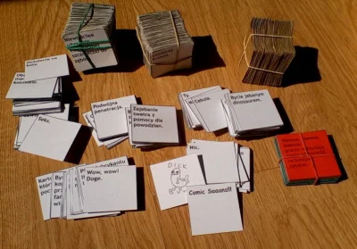 z.....e - Już grubo ponad 1100 kart do #cardsagainsthumanity 

#chwalesie