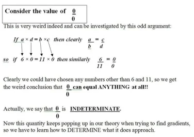 xvovx - @marcin--f: 

 Takie może głupie pytanie - dlaczego 0 dzielone przez 0 nie r...