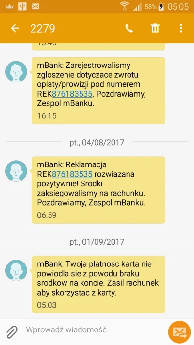 l.....w - #mbank
Obudził mnie taki sms.
Az się k---a boje na konto wchodzić...