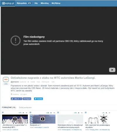 wigr - Odświeżone, niepublikowane wszcześniej, nagranie z ataku na WTC, które było w ...