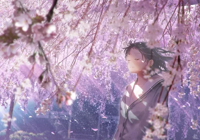 FuzzyWuzzy_ - Cherry blossoms (｡◕‿‿◕｡)

z animacją 【動画】桜包み
Art book 

#randomani...