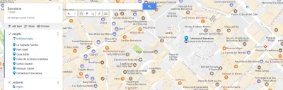 MCFMCF - Chciałem zrobić sobie mapkę rzeczy do zobaczenia w Barcelonie, ale google ma...