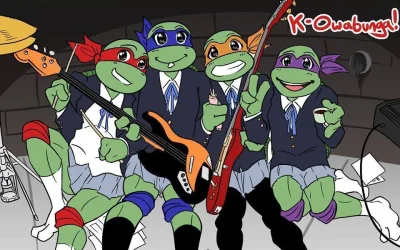 lolcat5000 - #randomanimeshit #tmnt #keion #crossover