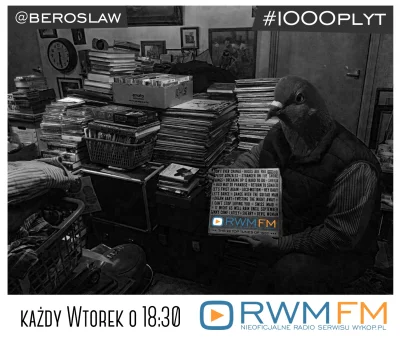 beroslaw - Cześć!
Po małym falstarcie ruszamy na nowo z #1000plyt w Radiu Wolne Mirk...