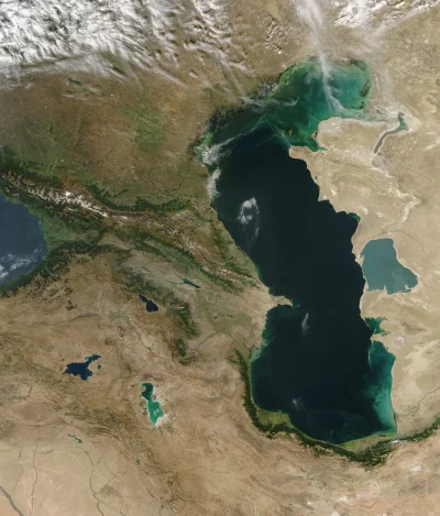 vendaval - @Aleale2: 

 Iran na północy i południ ma dostęp do morza

To jezioro n...