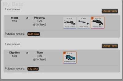 MarianSkrzypek - #csgobets 

#csgolounge 

no risk no fun ( ͡° ͜ʖ ͡°)