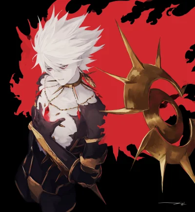 Pewpewpew - #randomanimeshit #fate #fateapocrypha #lancerofred #karna artysta: #kohzu...