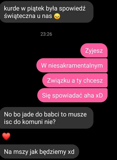 jmuhha - Ale kisne z różowego xDDD

Mimo, że nie uprawiamy jeszcze segzu (prestiżow...