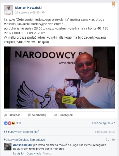 bygsyti - Tak będzie ( ͡° ͜ʖ ͡°)

#mariankowalski #bekaznarodowcow #polityka