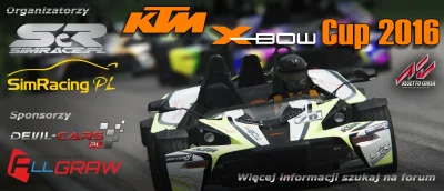 LKRISS - Firma Devil-Cars.pl nowym sponsorem ligi KTM X-Bow Cup 2016 w grze Assetto C...