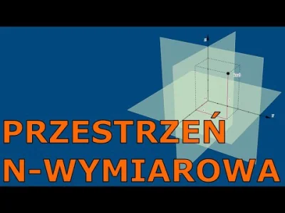 D.....e - Czy potraficie sobie wyobrazić przestrzeń n-wymiarową? Nie? Po obejrzeniu t...