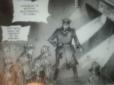 dzasny - Czytam #komiks #Auschwitz
Swietne rysunki, bardzo klimatyczna kreska. Na mys...