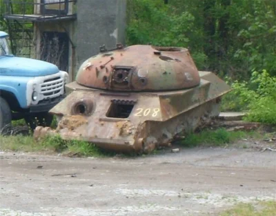 orkako - Najbardziej absurdalna modyfikacja T-34. T-34-62 to bułgarska modyfikacja cz...