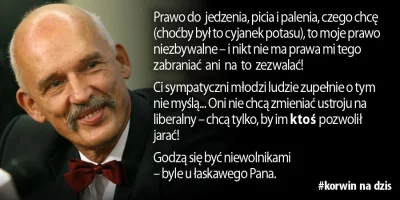 V.....m - W ramach nowego cyklu #korwinnadzis.

Źródło cytatu.

#jkm #korwinboners #k...