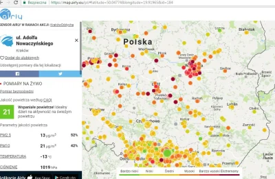 Brunner - O a co to się dziś stało... w #Warszawa (i okolice) średnio kilkaset % gors...