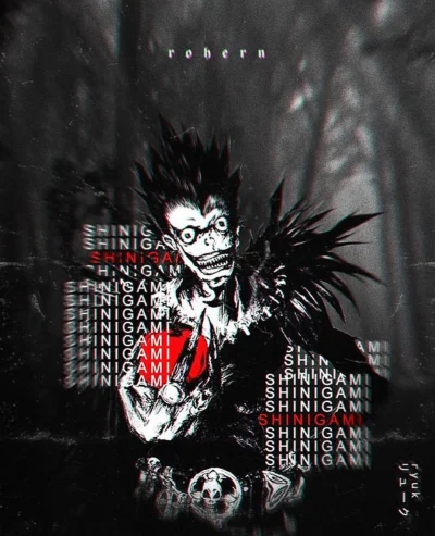 k.....i - #aesthetic #animesthetic #randomanimeshit #deathnote #shinigami #anime