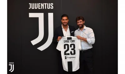 Minieri - Emre Can oficjalnie nowym piłkarzem Juventusu. Kontrakt do 2022 roku. #
#j...