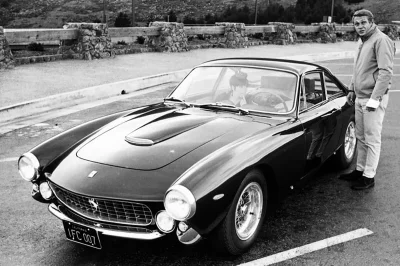 wtryskow - Steve McQueen i jego ferrari 250 GT Lusso (ʘ‿ʘ)

#carboners #samochody #...