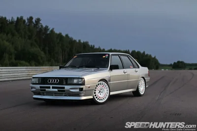 P.....i - To jest Audi 80 Quattro. Bardzo mi się podoba. #motoryzacja