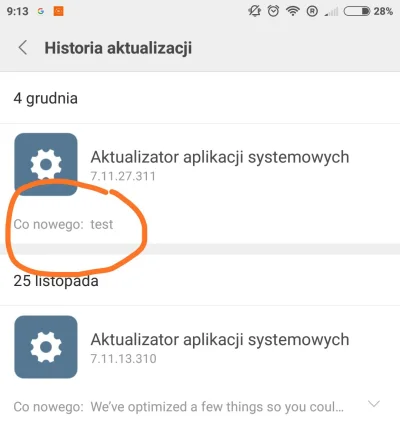 dzordzan - Nie ma jak to testy na produkcji #heheszki
#mi6 #miui #test