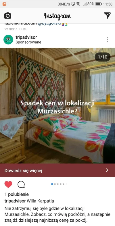 ShpxLbh - Tripadvisor robi to dobrze xD 

#willakarpatia #tripadvisor #socialmedia