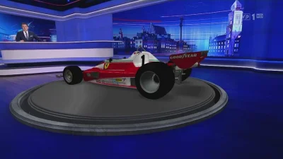 Reepo - TVPiS złamało prawa autorskie twórcy modelu 3D bolidu Niki Laudy we wczorajsz...