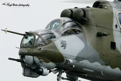 cozadzban - @syn_admina: Na pierwszym planie czeskie Mi-24V, z żenująco umiejscowioną...