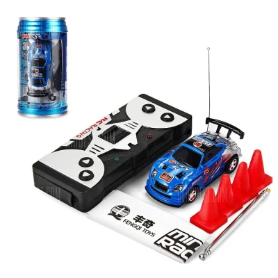 eternaljassie - 1 : 63 Coke Can Mini RC Racing Car Kids Gift - COLORMIX w dobrej ceni...