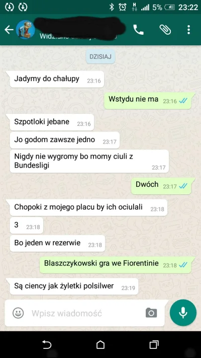 Maciek5000 - O, już mu się Janusz włączył.
#mecz