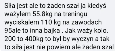 Seba_Kot - Rekord Maddox-a 342kg, a pod filmem takie komentarze :-D 
#mikrokoksy