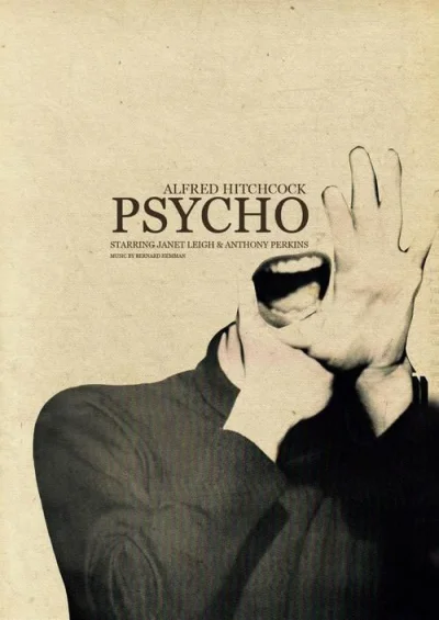 aleosohozi - Psychoza
#plakatyfilmowe #psycho